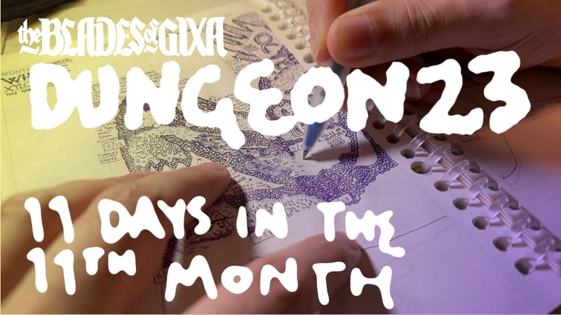 ✍️ Drawing Gixa 4: 11 Days in the 11th Month