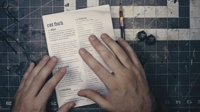 🐀 Announcing Rat Fuck RPG